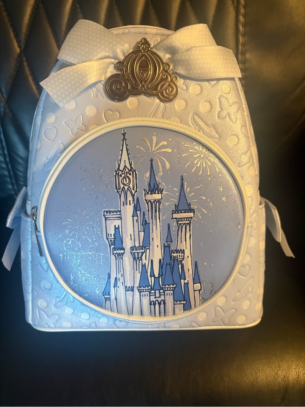 Loungefly Disney Cinderella Castle Mini Backpack